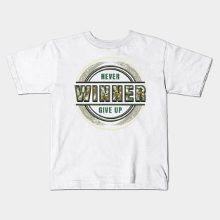 winner label Kids T-Shirt